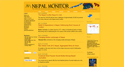 Desktop Screenshot of nepalmonitor.com